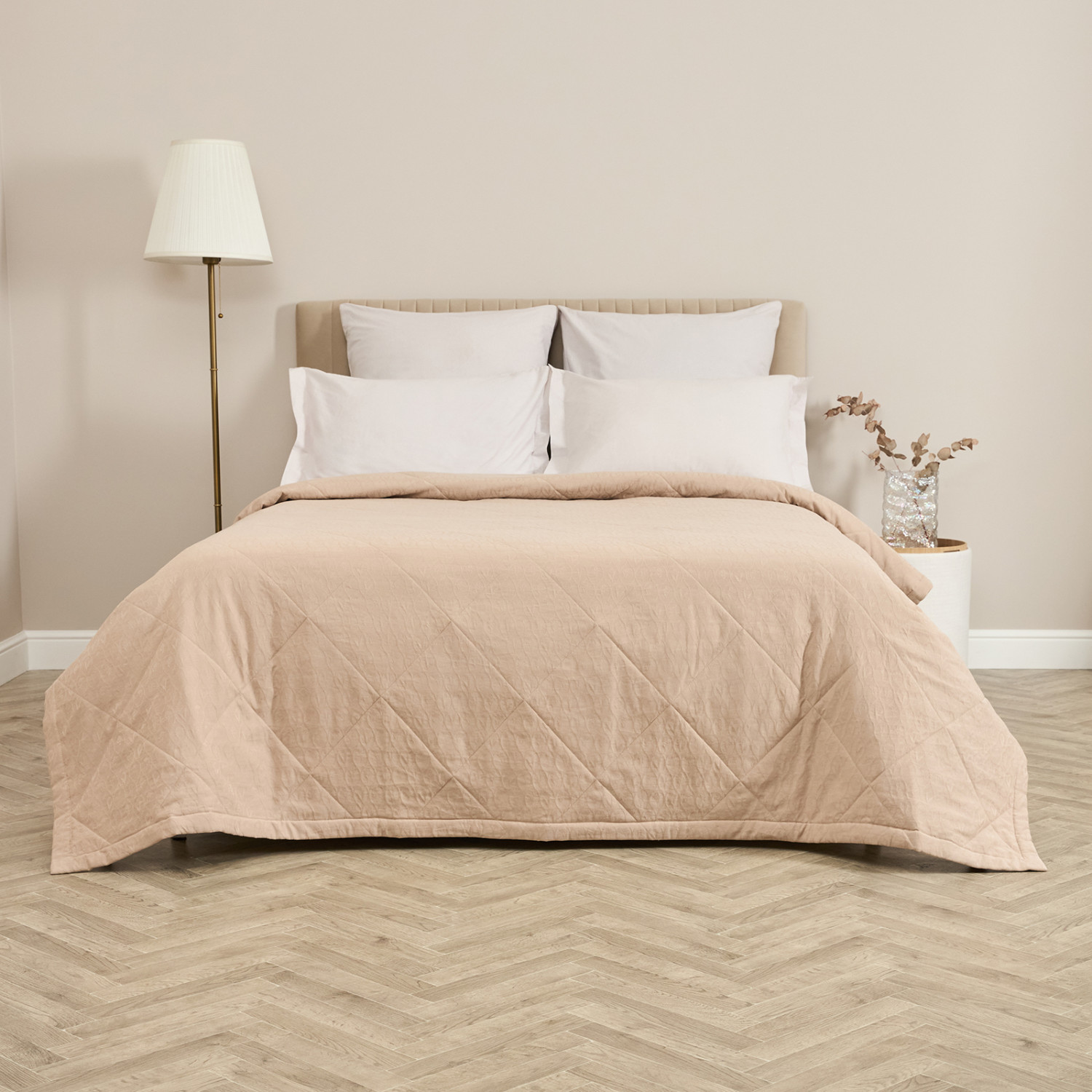 Покрывало Fiore beige