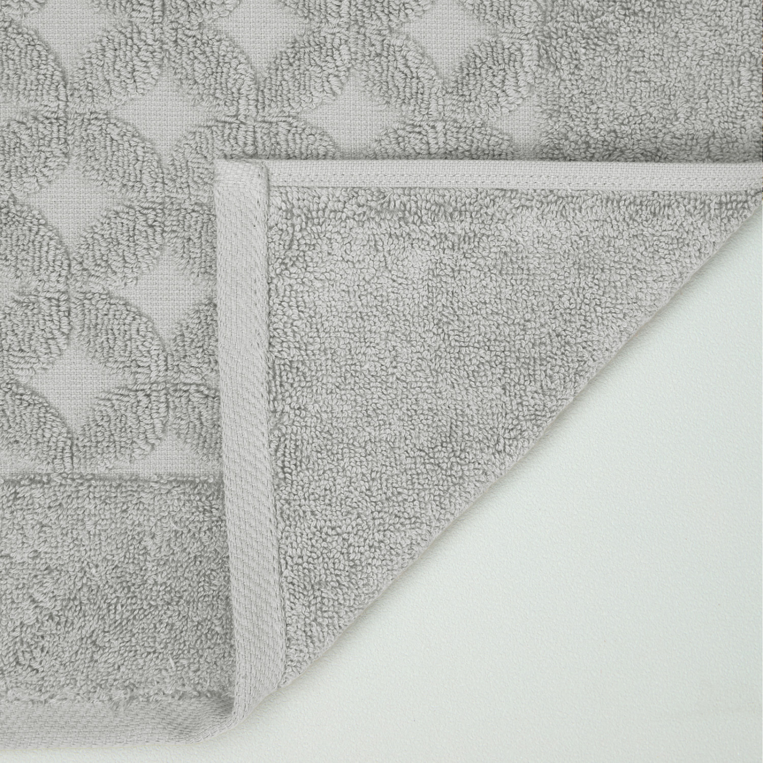 Полотенце махровое Illumination для ног, серое - фото № 4