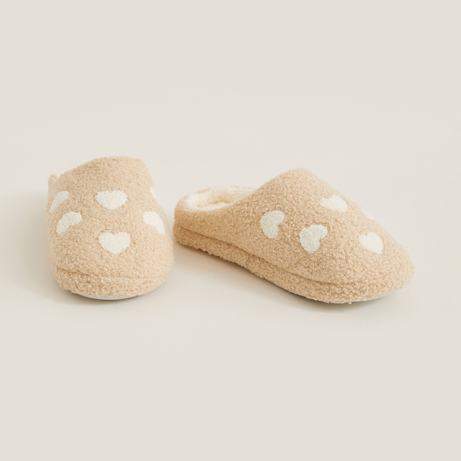 Тапочки Любовь/Amore, бежевые - фото № 2