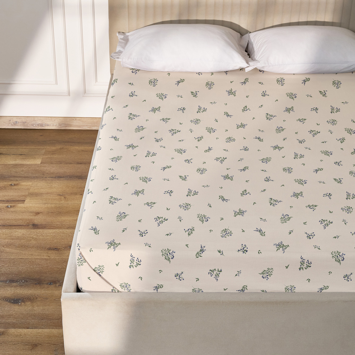 Простыня Туманные цветы/Misty flowers - фото № 2