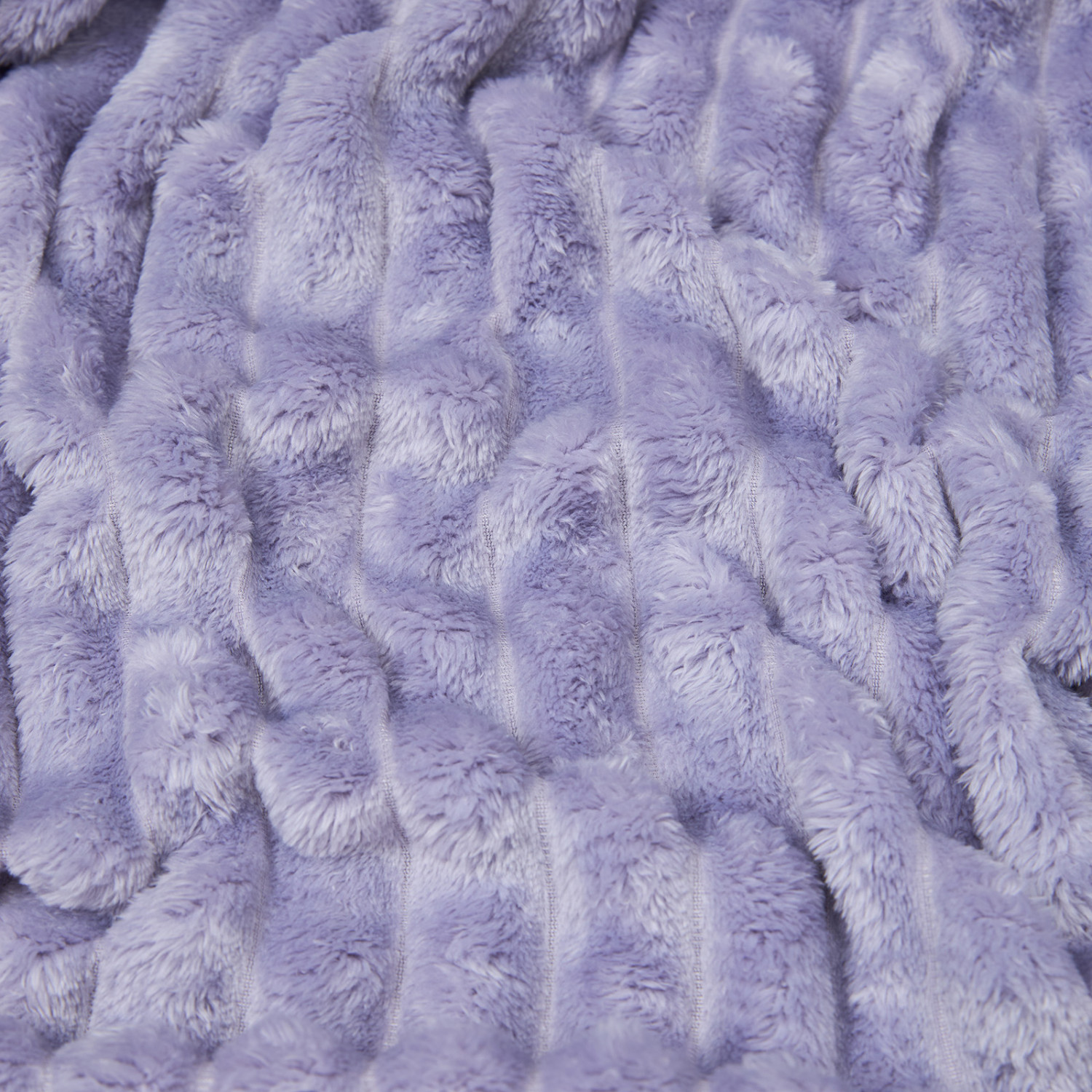 Плед Soft strip, сирень - фото № 5