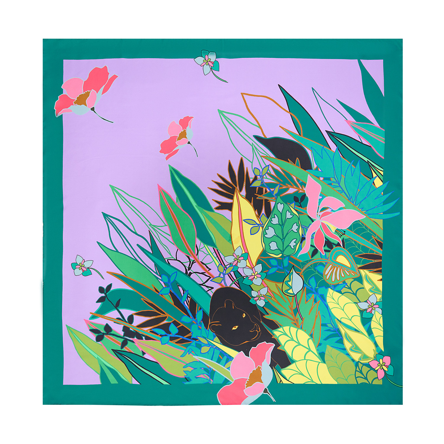 Платок шейный Pantera esotica