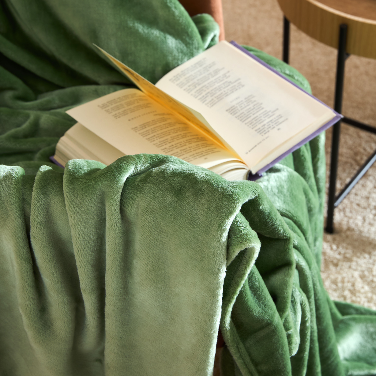 Плед Cipria, зеленый - фото № 3