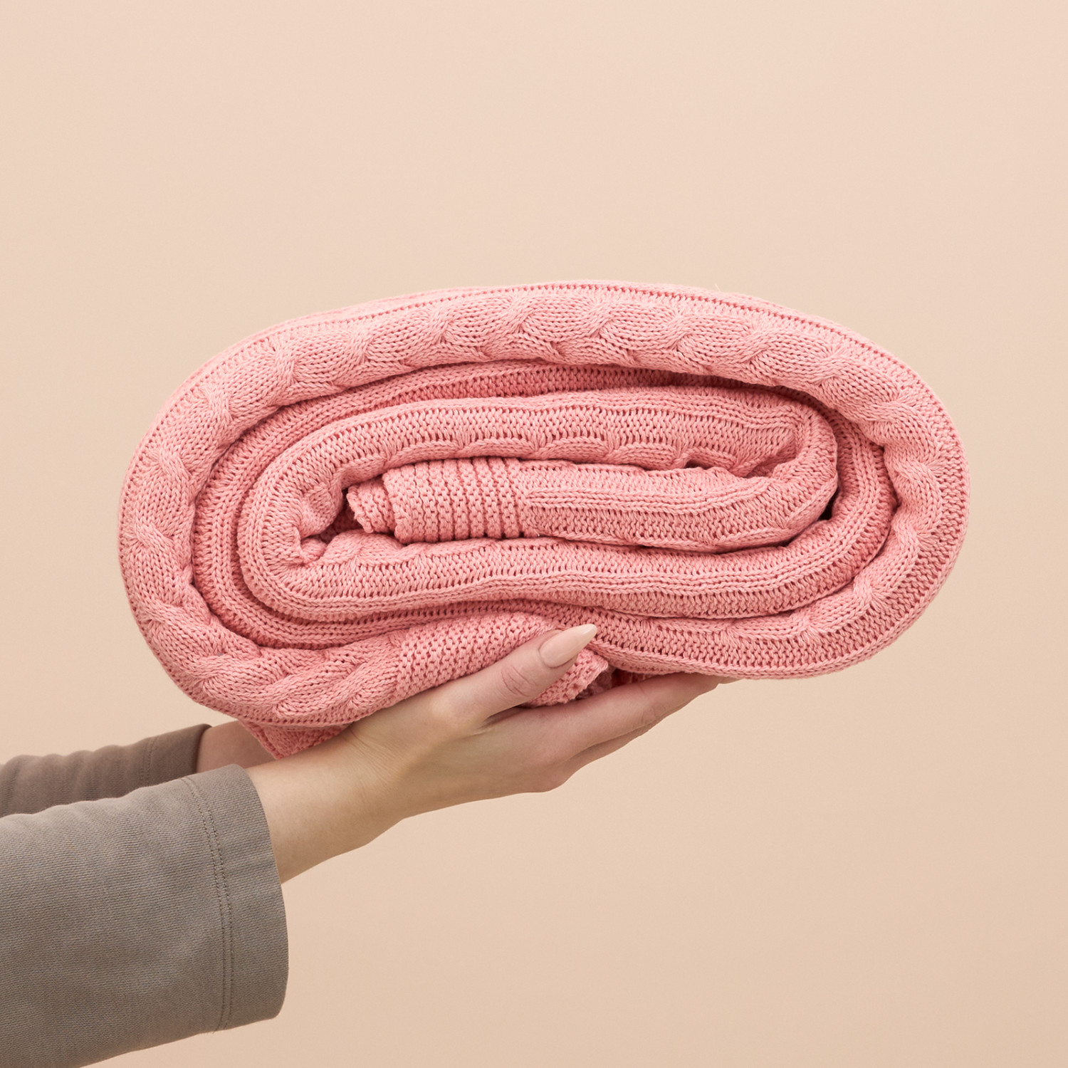 Плед Ituero, розовый - фото № 8