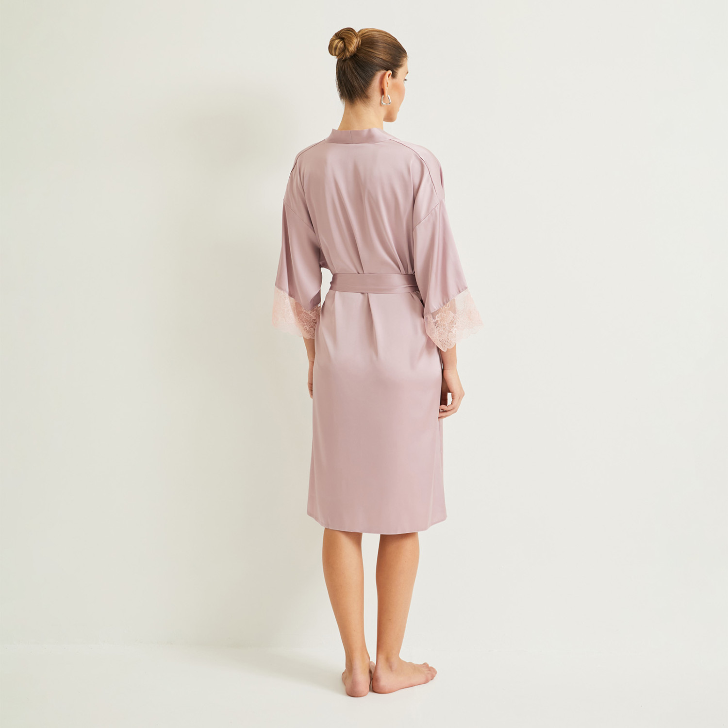 Халат Алисма/Alisma, пудра - фото № 4