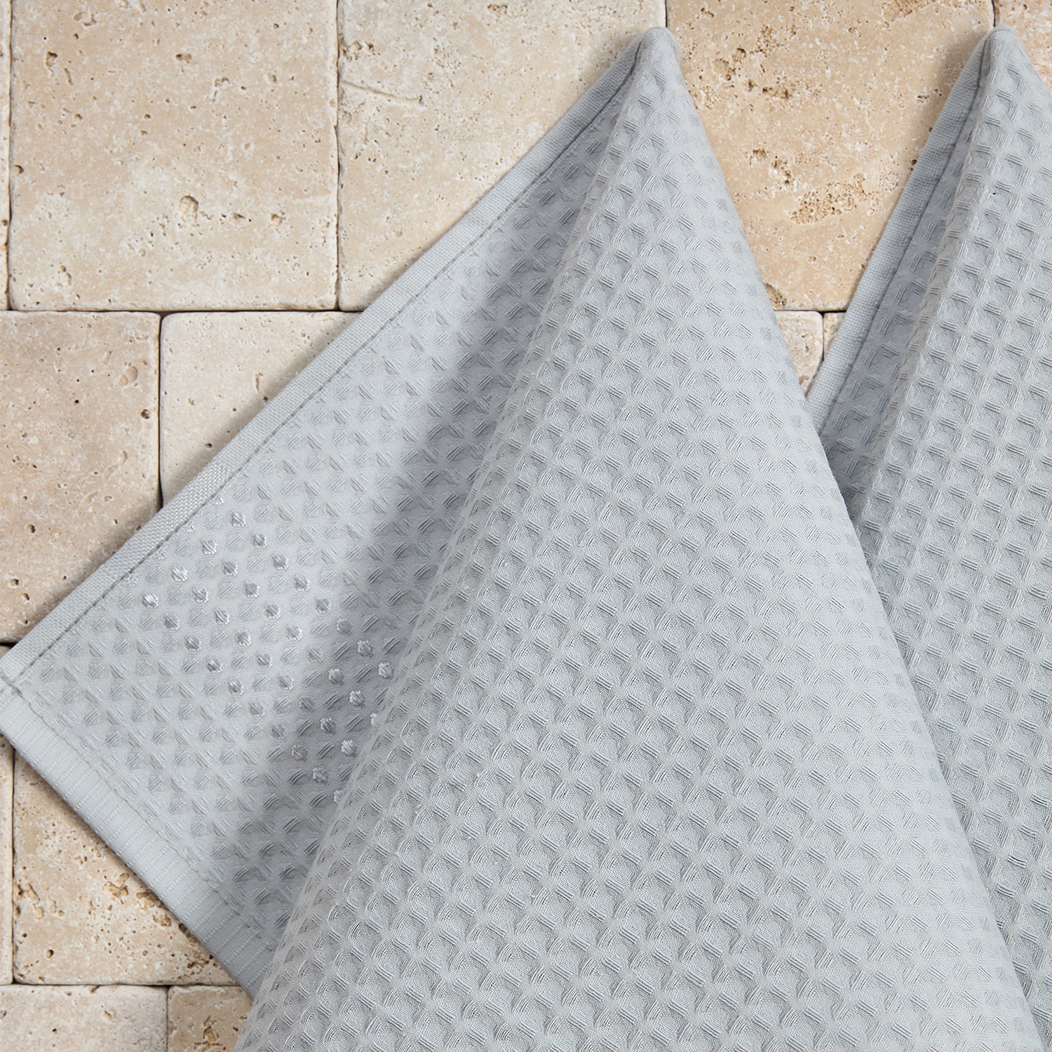 Комплект полотенец Nativo, серый 4 шт. - фото № 2