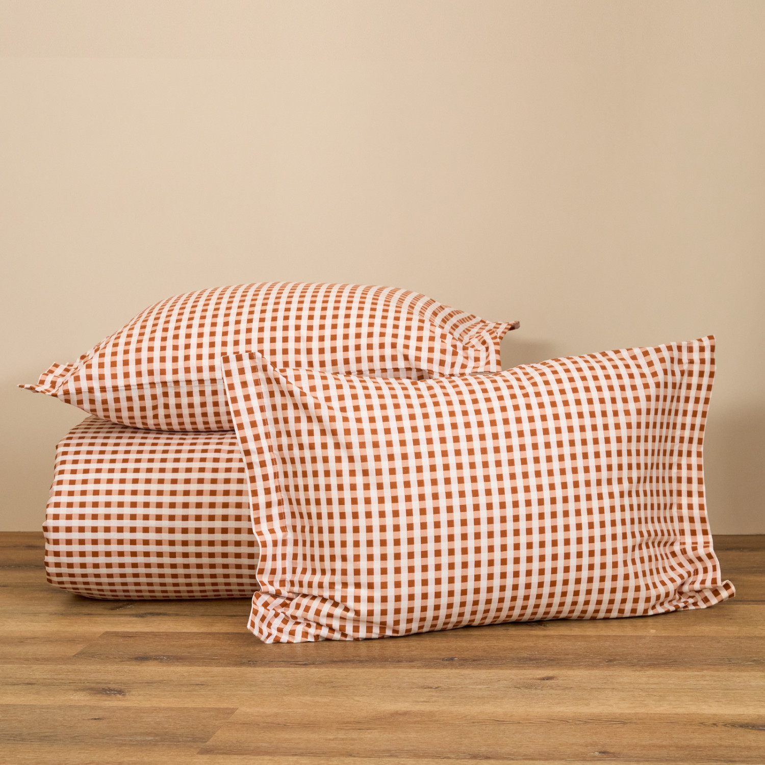 Постельное белье полукомплект Vichy, терракота - фото № 12