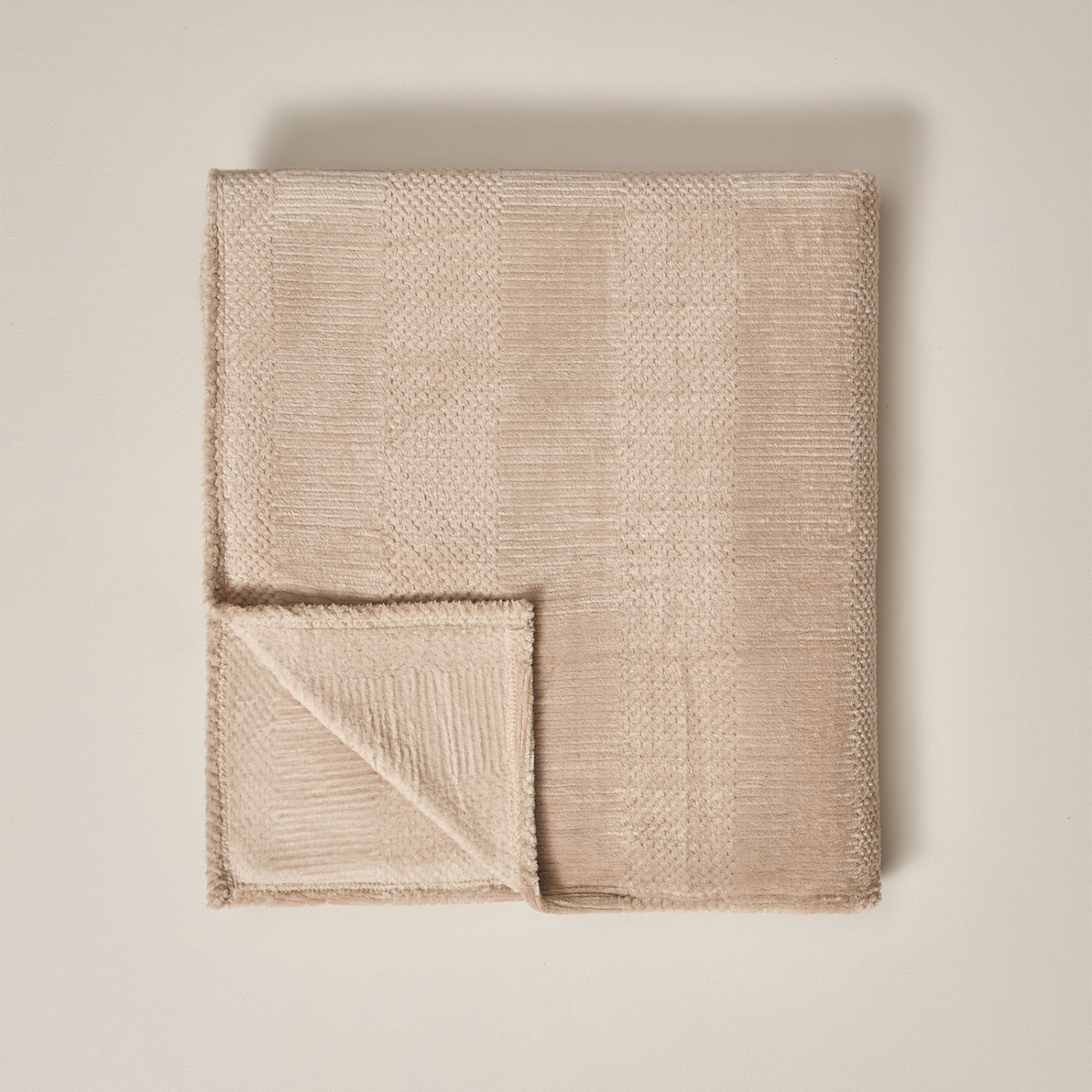 Плед Leon, латте - фото № 7