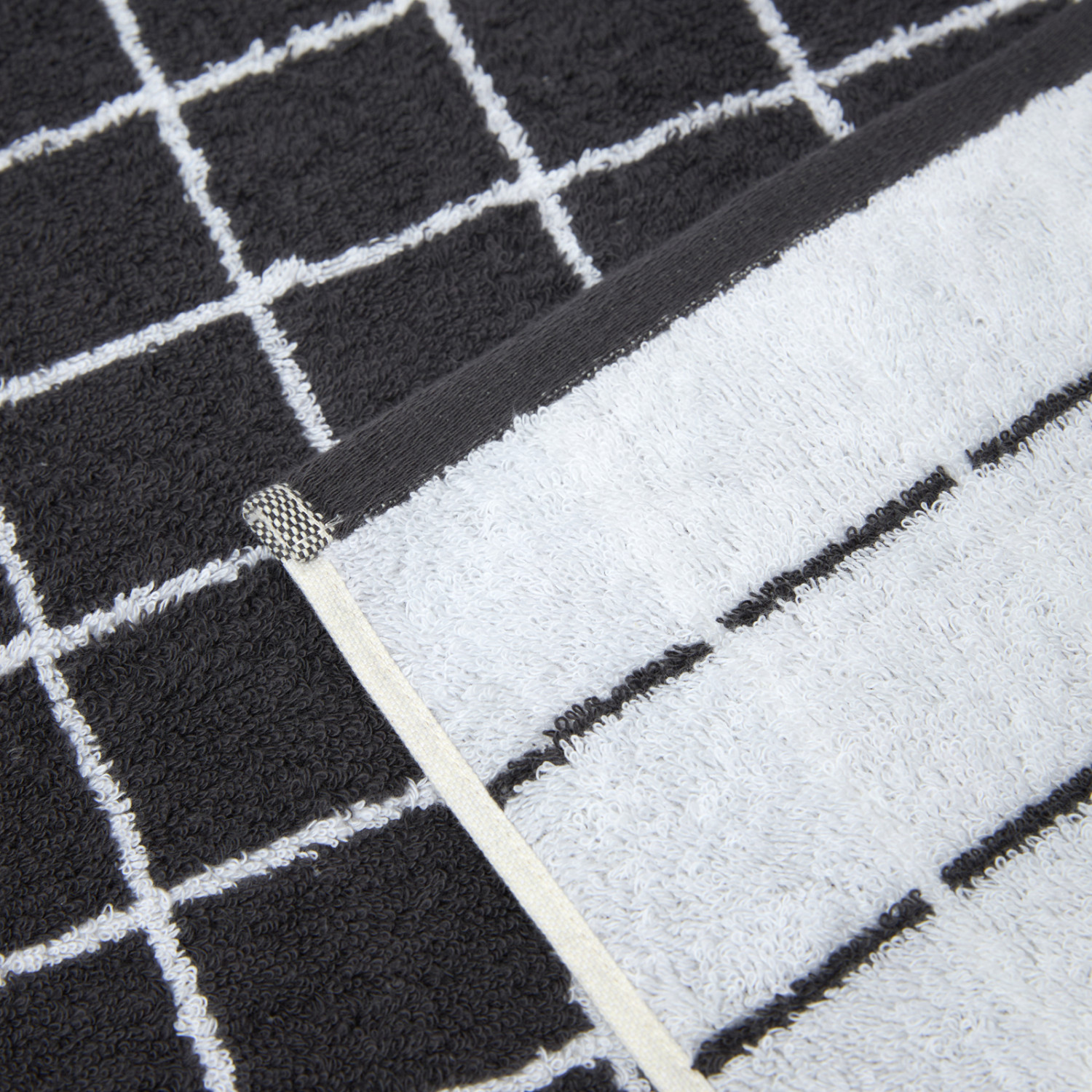 Комплект махровых полотенец Большая клетка/Gabbia larga II - фото № 8