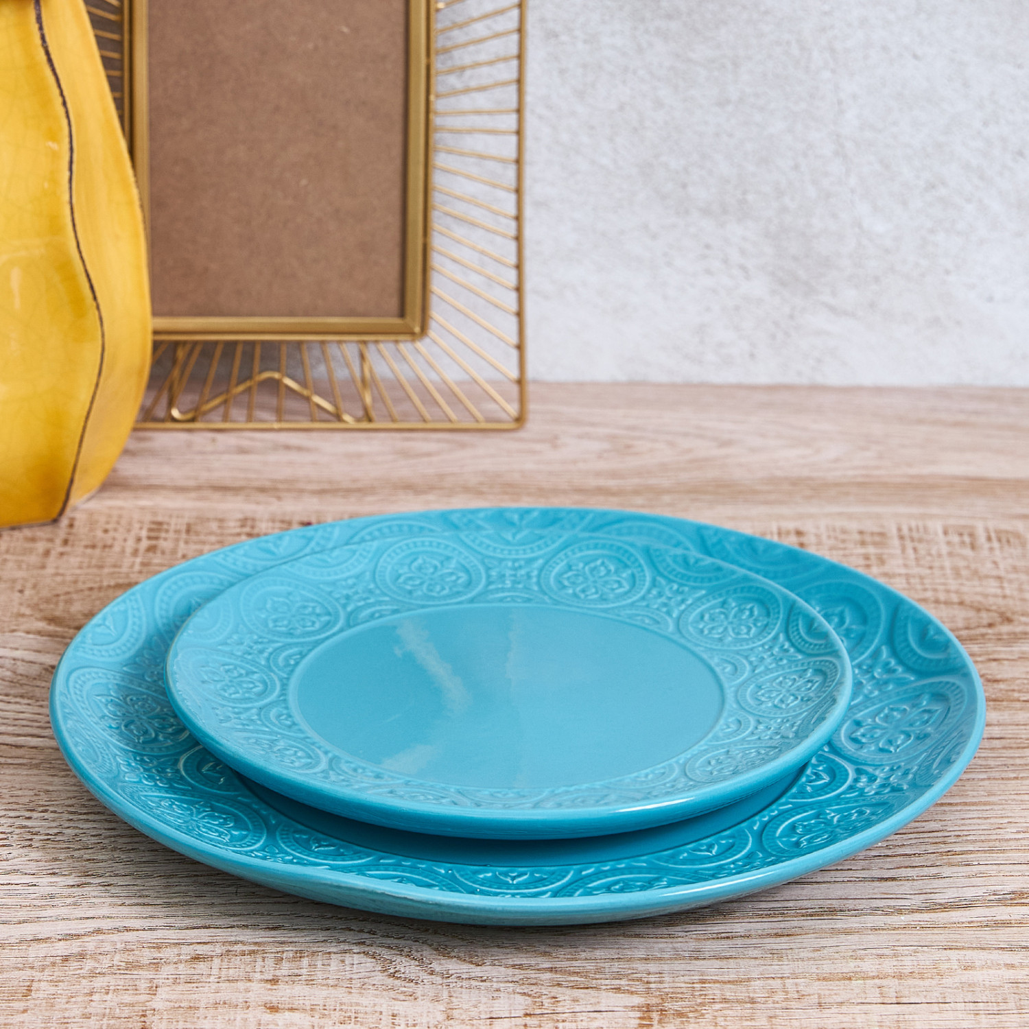 Тарелка Pastel, голубая - фото № 4