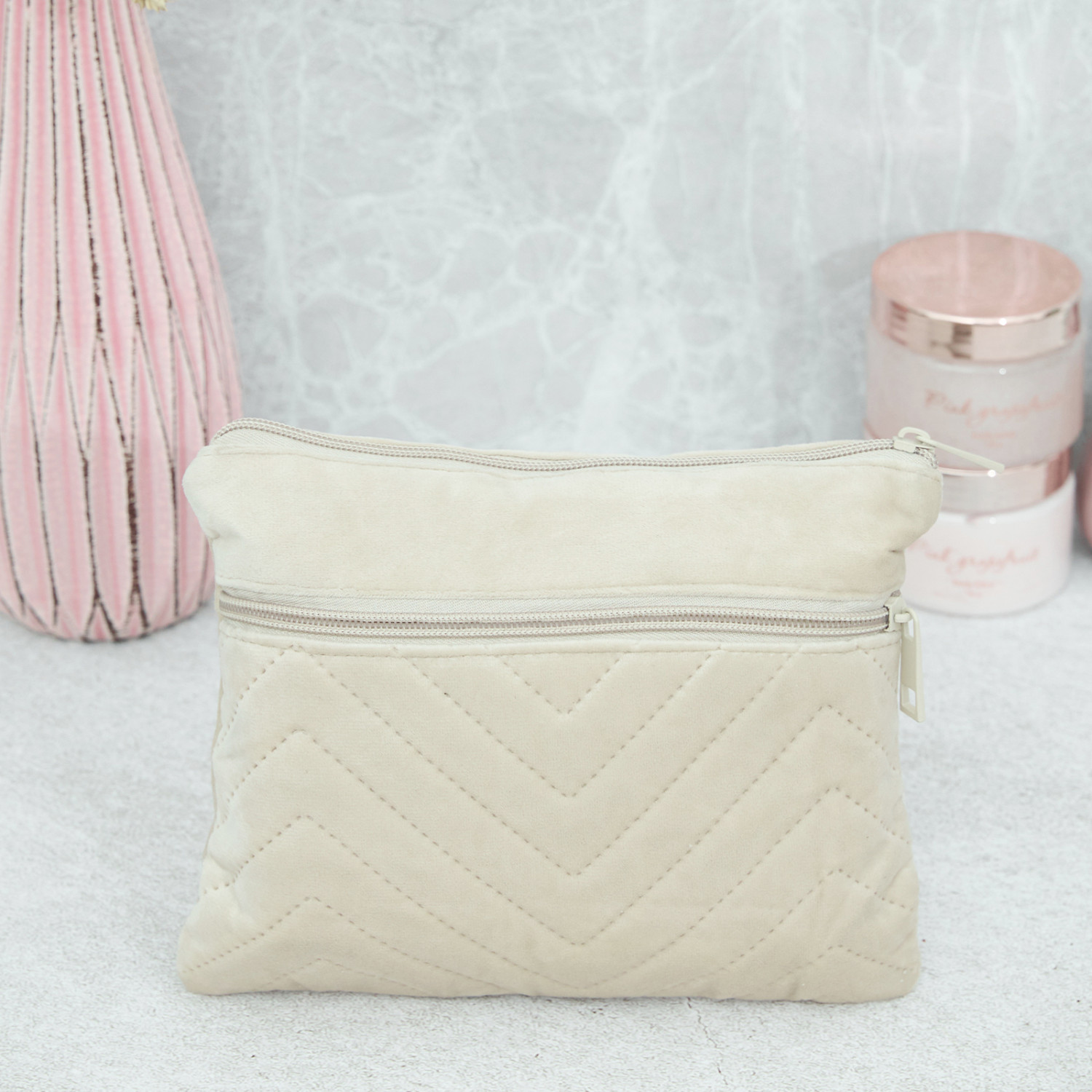 Косметичка Pontinia, бежевая I