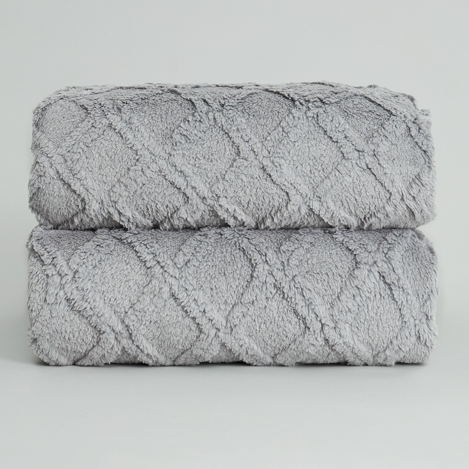 Плед Cesare, серый - фото № 3