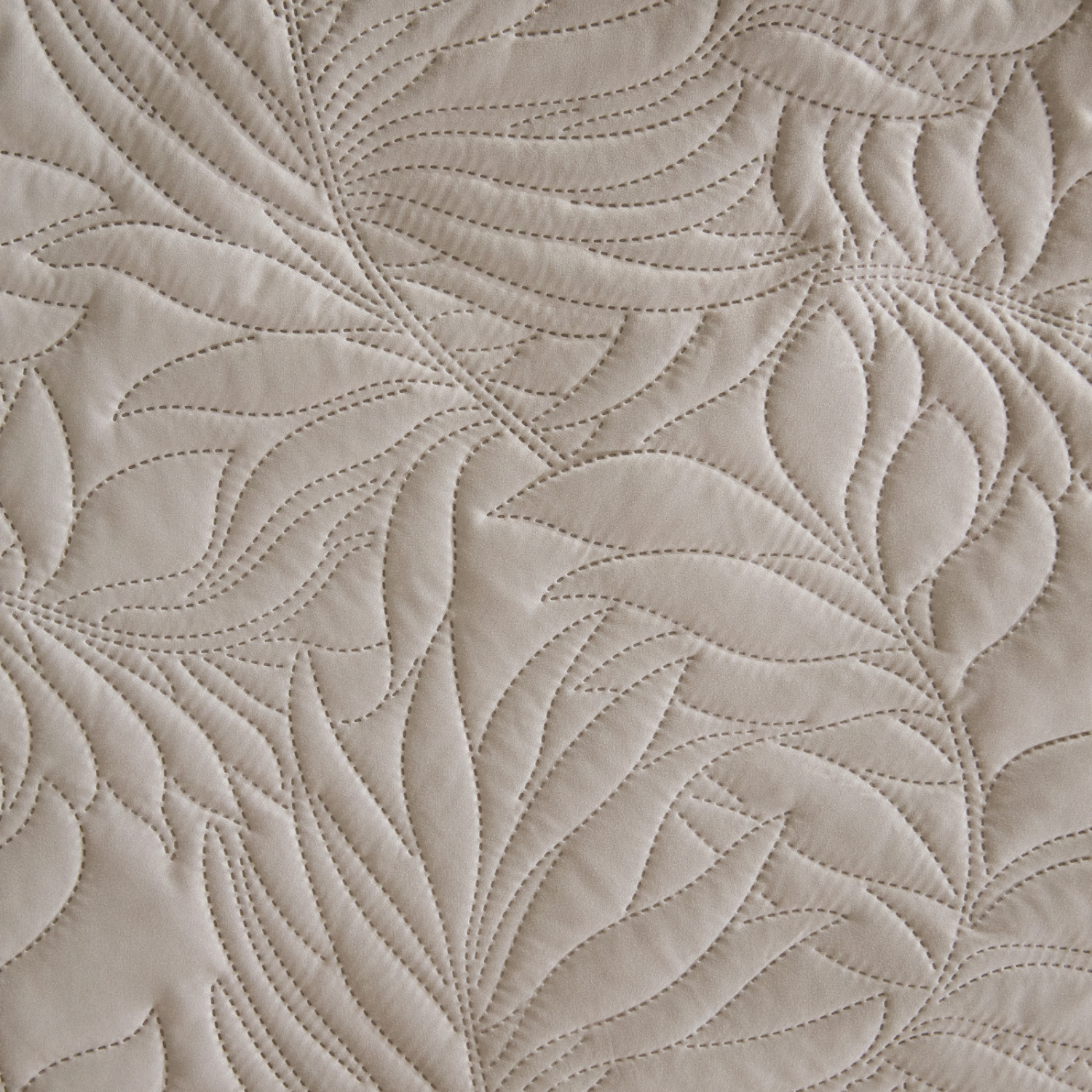 Покрывало Листочки/Fogliare, светло-серое - фото № 7