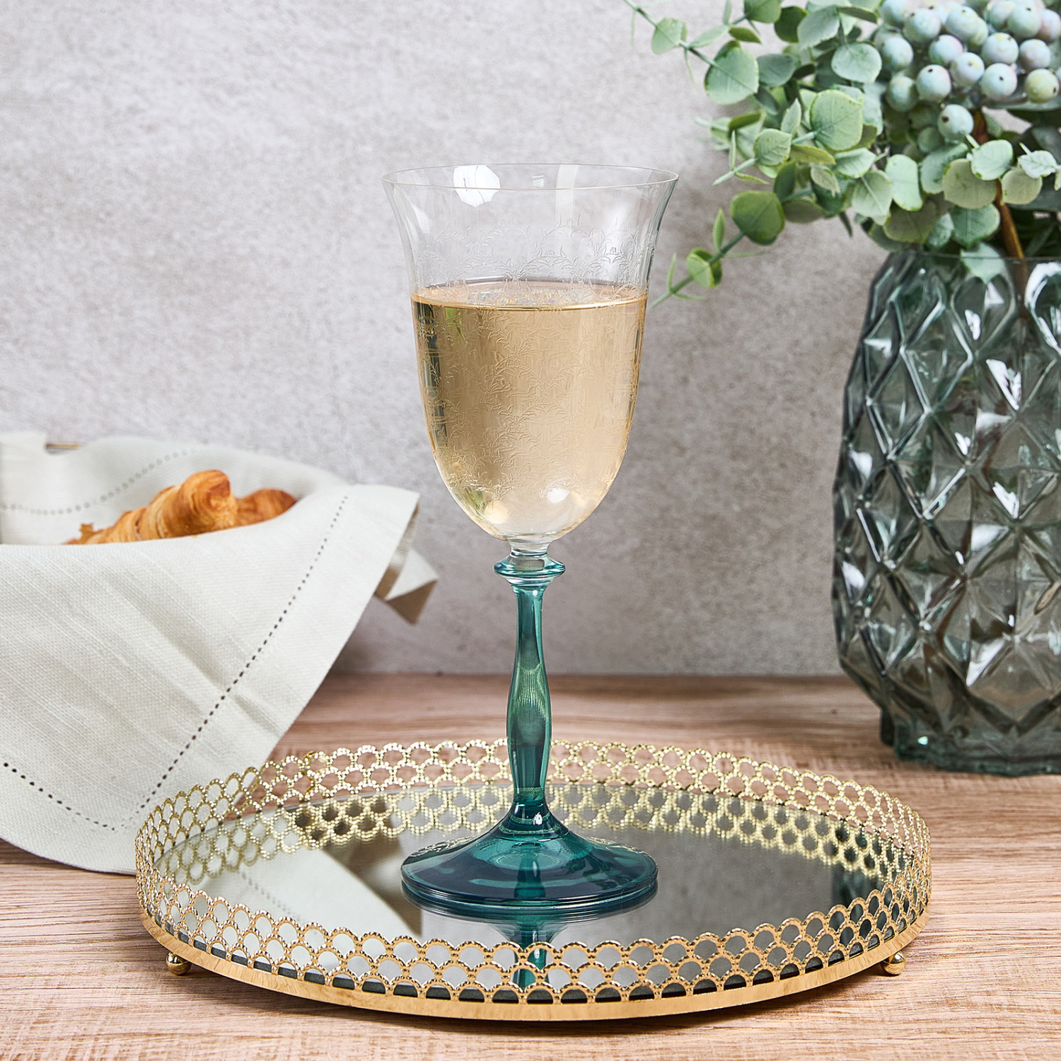 Бокал для вина Nature green