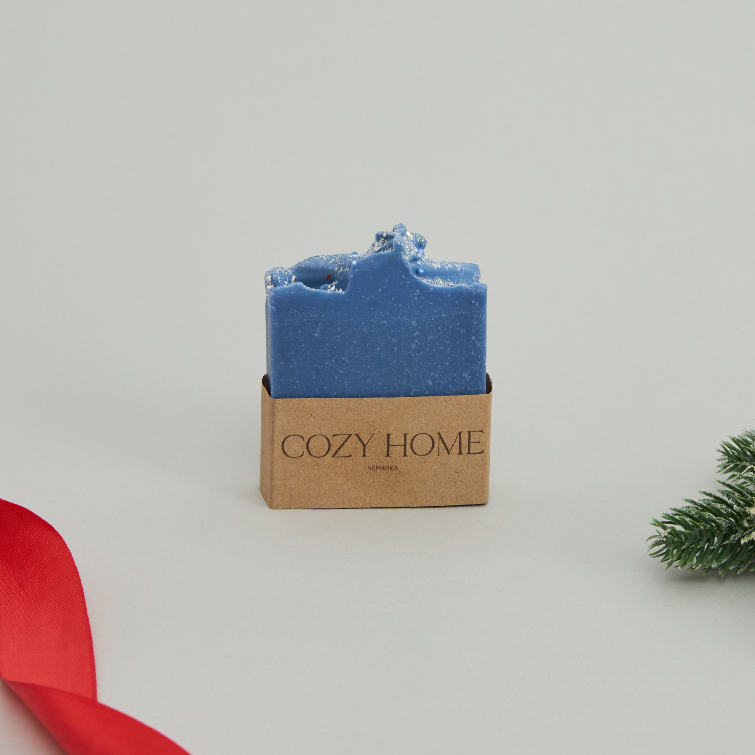 Мыло твердое Черника