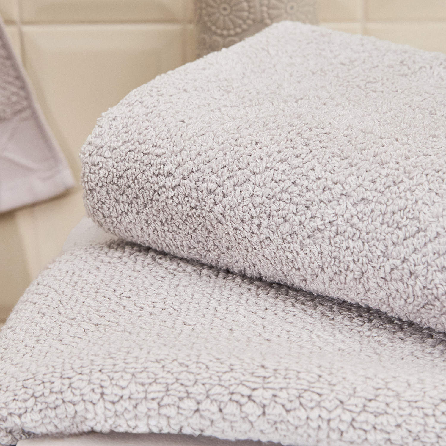 Полотенце махровое Савона/Savona, серое - фото № 3