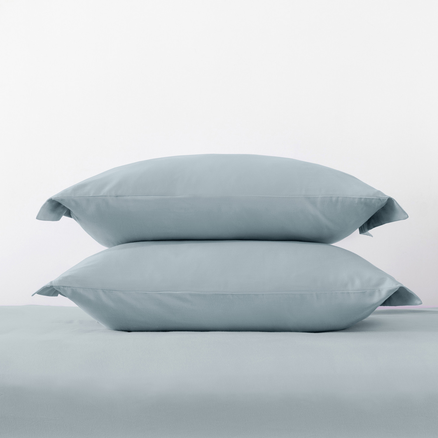 Комплект наволочек Лазурный/Azzurro с ушками - фото № 2