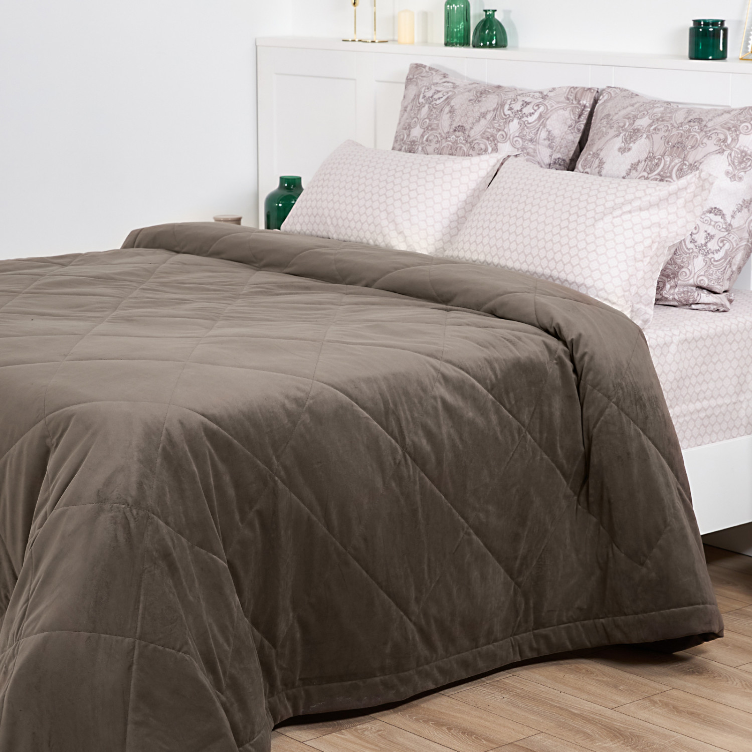 Покрывало Vellut, шоколад