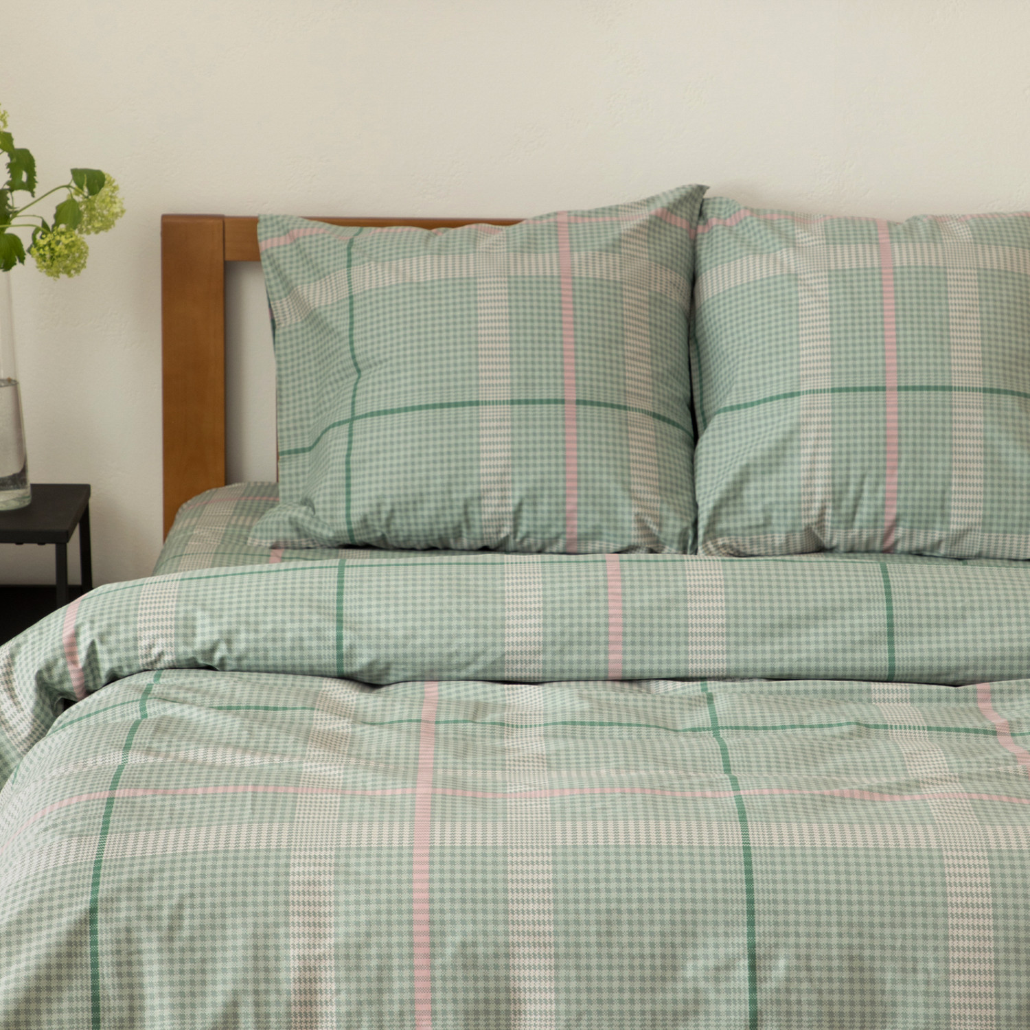 Постельное белье Bonmarito, зеленое - фото № 5