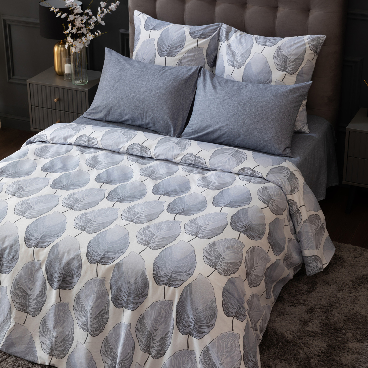 Постельное белье Modico Blue II - фото № 4