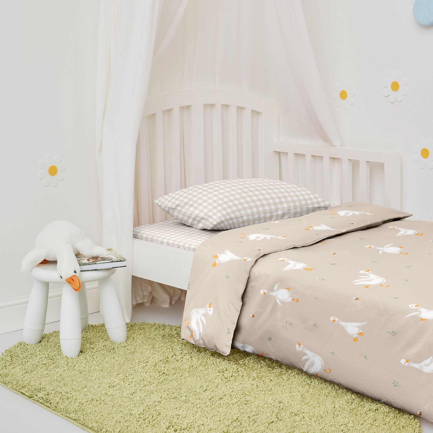 Постельное белье детское Cute goose - фото № 6