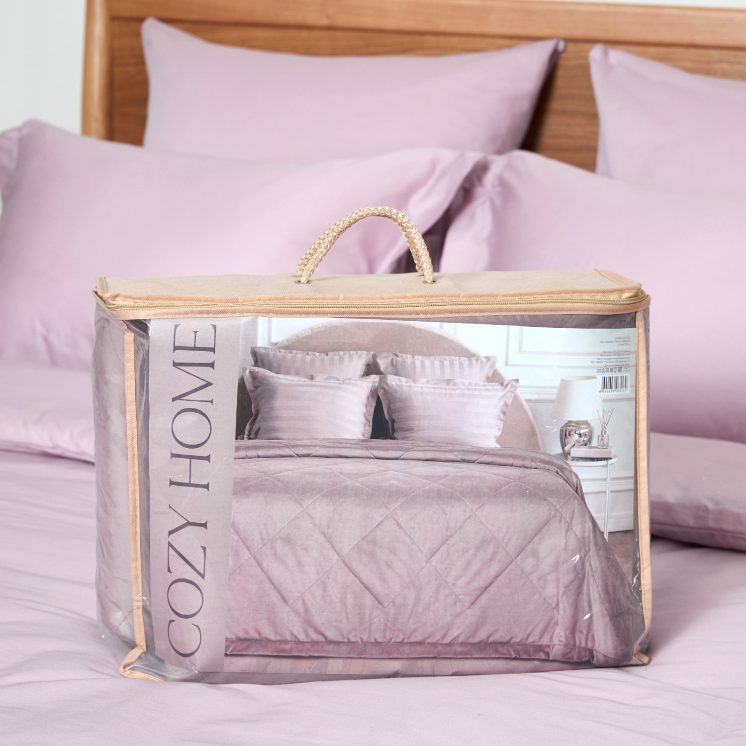 Покрывало Vellut, пудровое - фото № 5