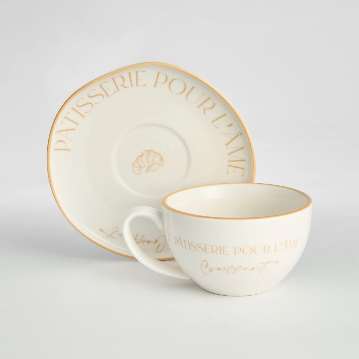 Чайная пара Круассан/Croissant