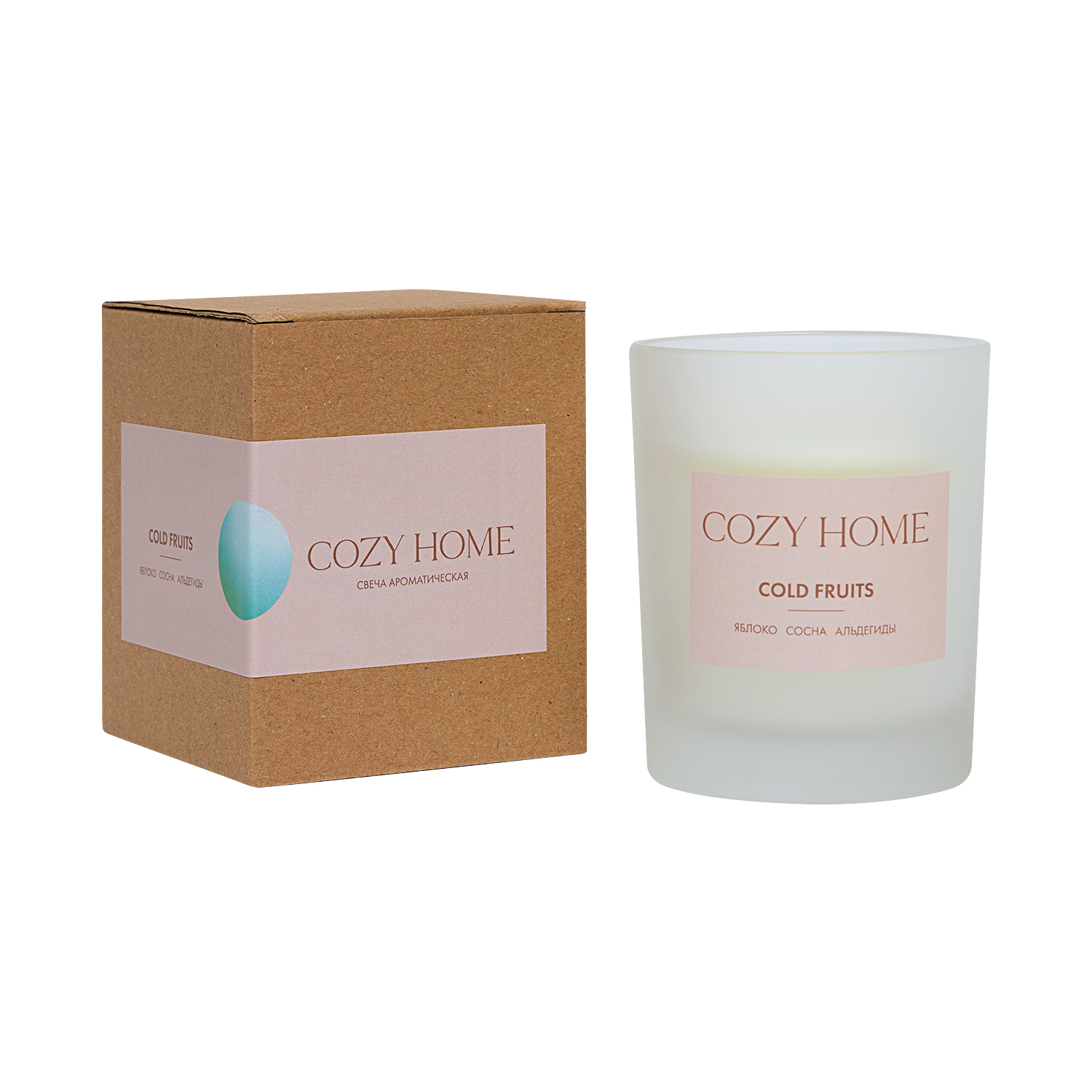 Свеча ароматическая Cold Fruits - фото № 4
