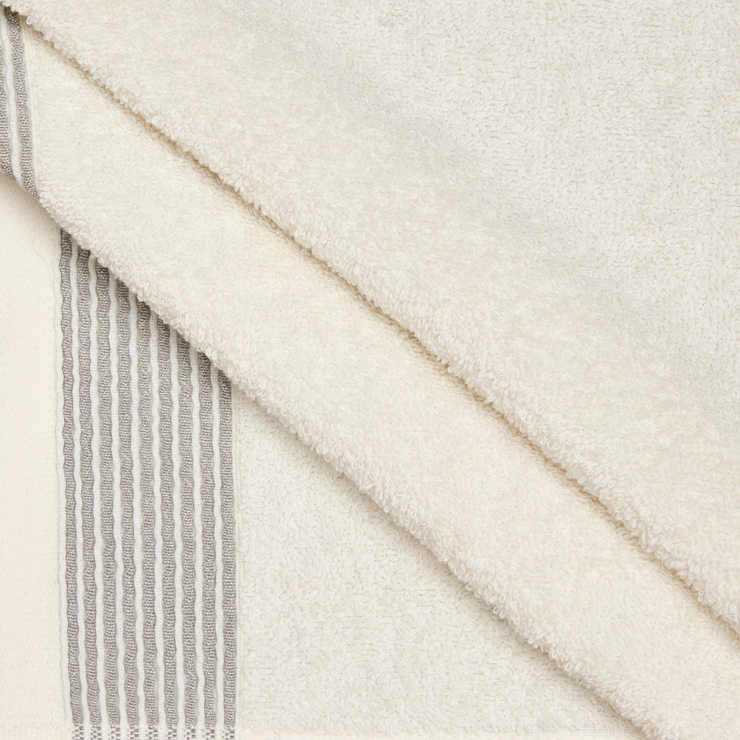 Полотенце махровое Galio, серое - фото № 5