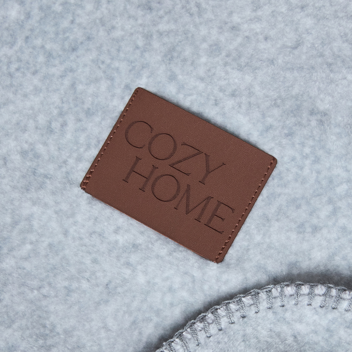 Плед Пончо/Poncho, серый - фото № 10