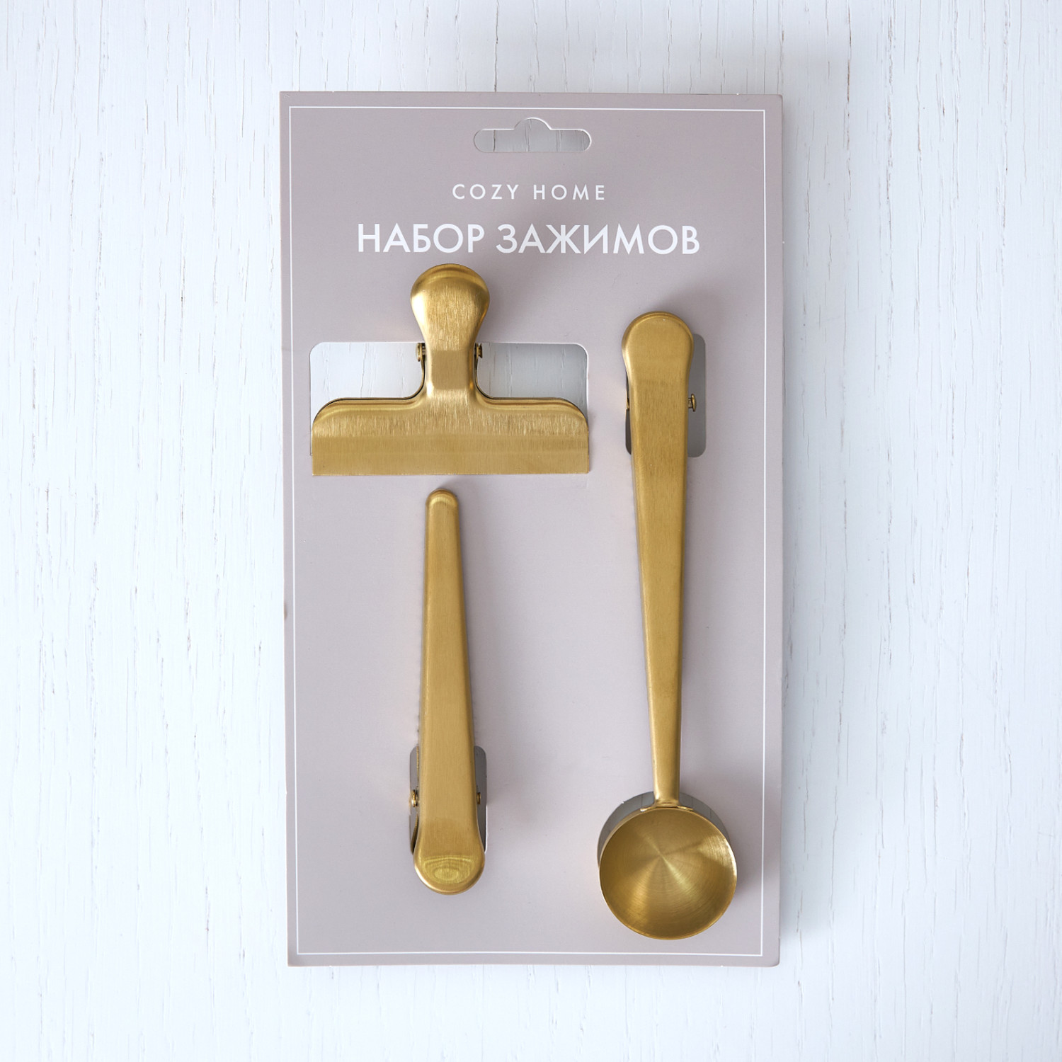 Набор зажимов для заваривания чая Gold Collection - фото № 6