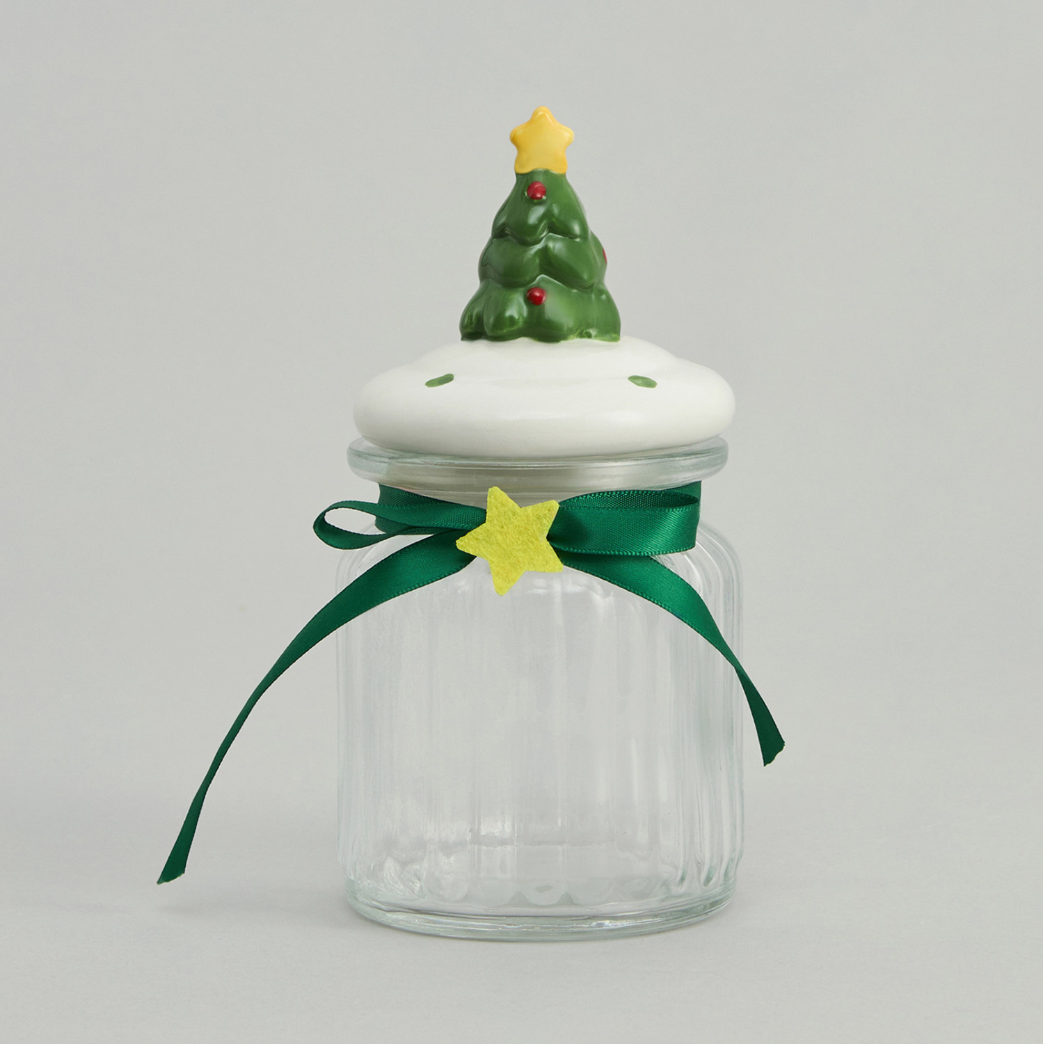 Емкость для хранения Рождественский джем/Christmas jam, елка II - фото № 5
