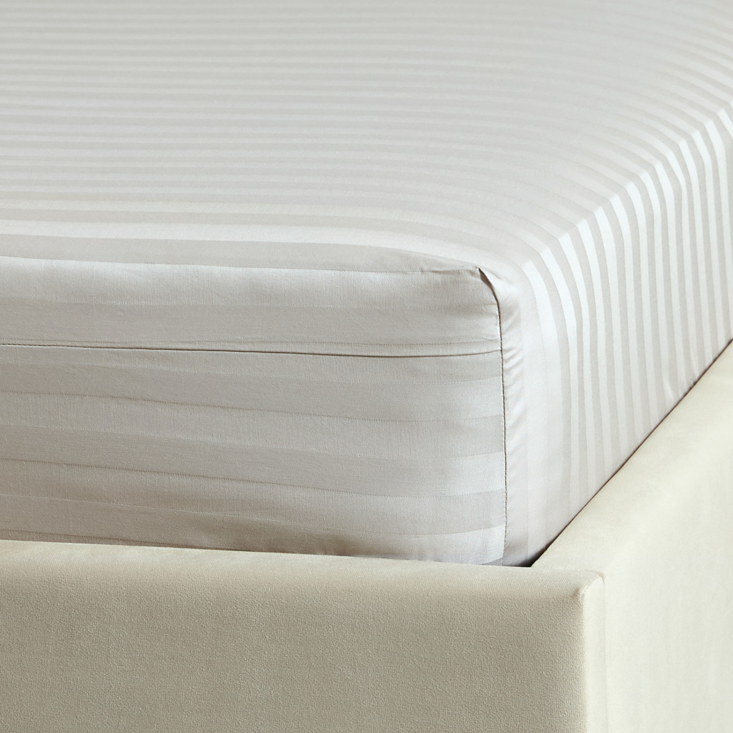 Простыня на резинке Пепельно-серый/Ash gray II