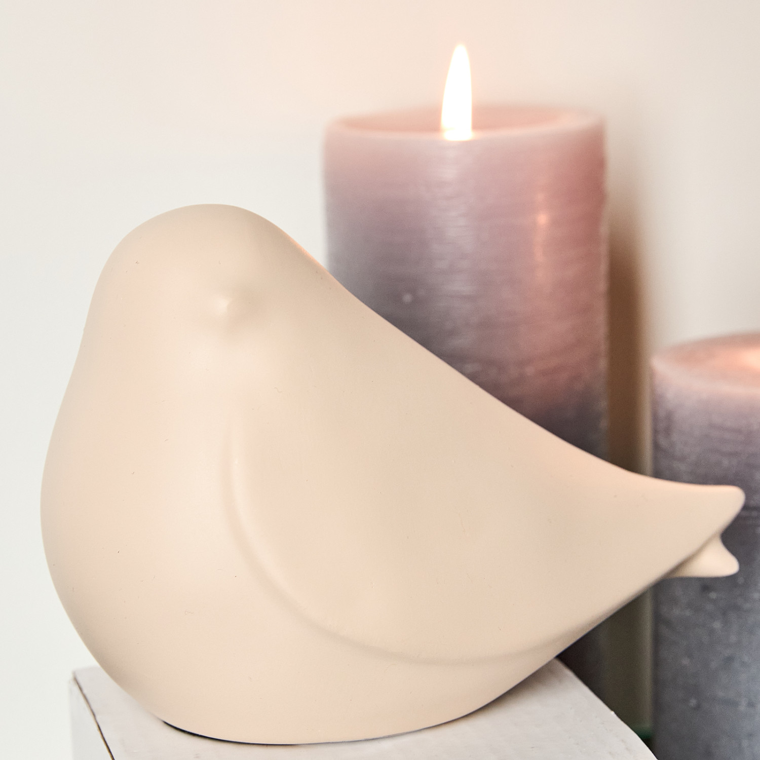 Статуэтка Birdie, бежевая - фото № 2