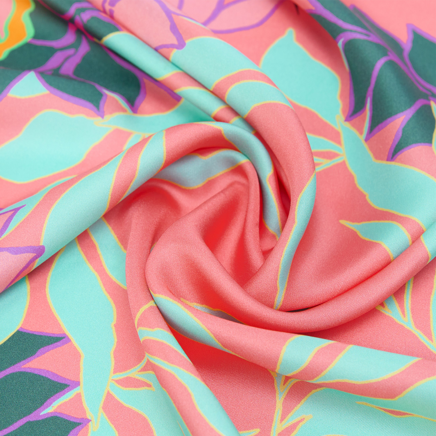 Платок шейный Rampicanti tropicali - фото № 2