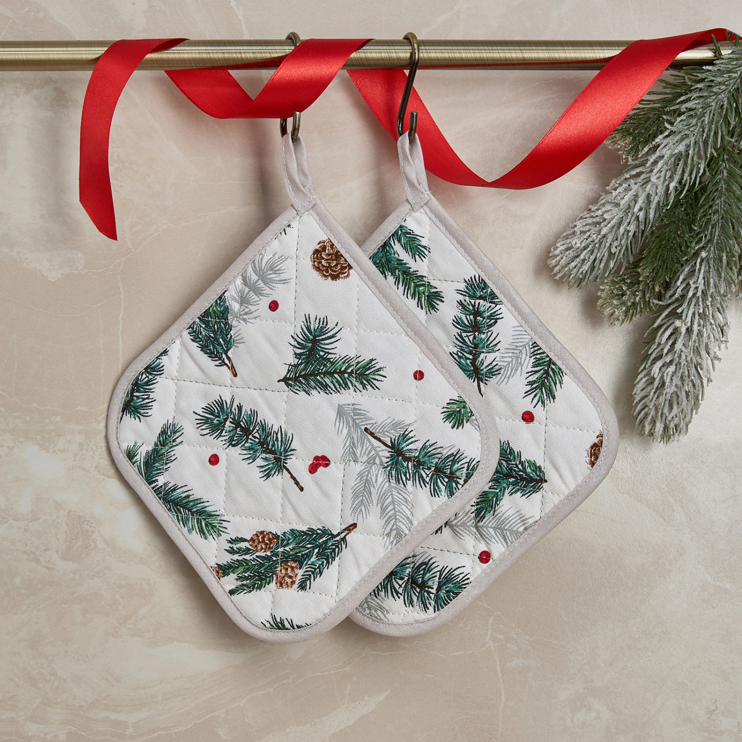 Набор прихваток Елка/Christmas tree