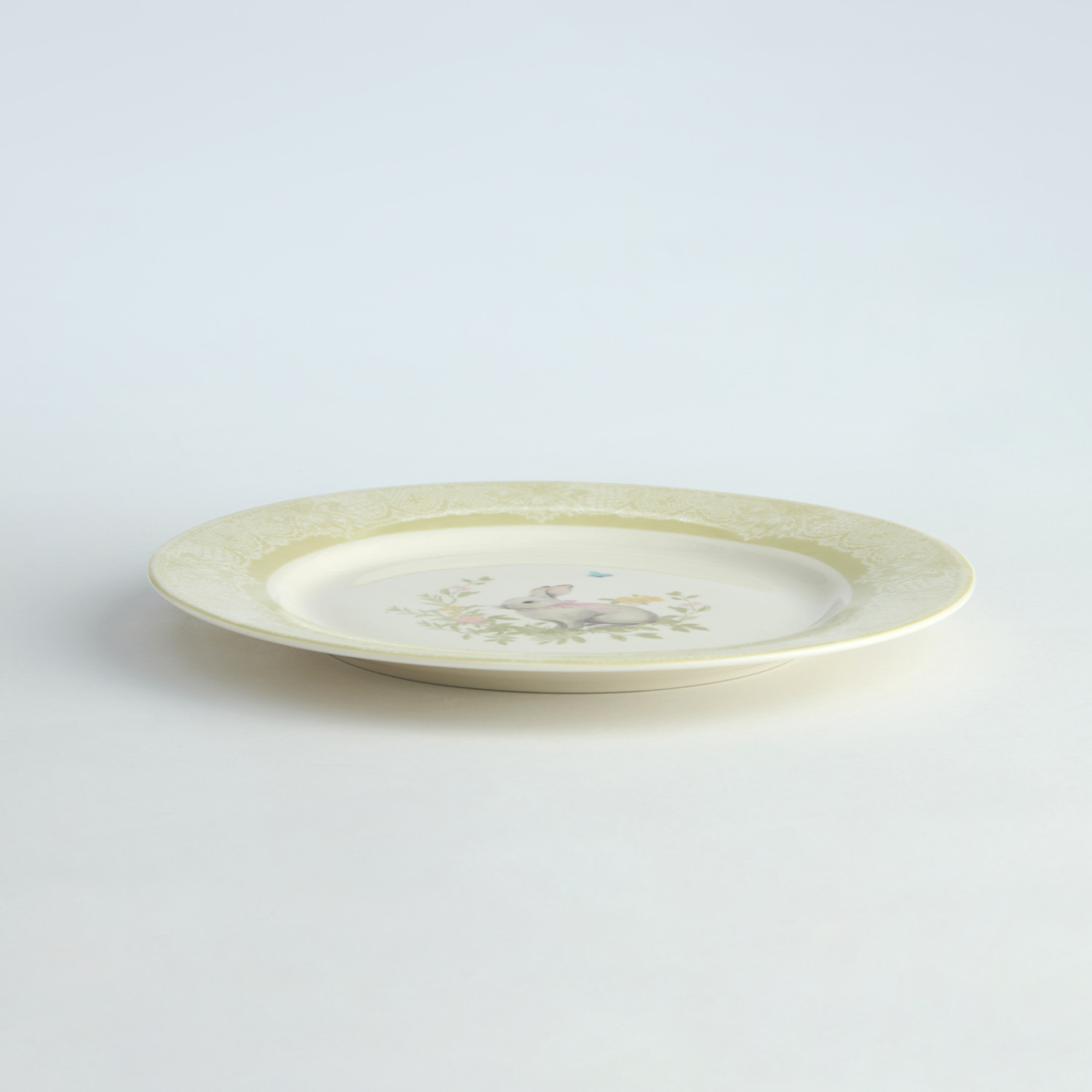 Набор тарелок Зайчата в кружевах/ Merletto e Coniglietti II - фото № 6