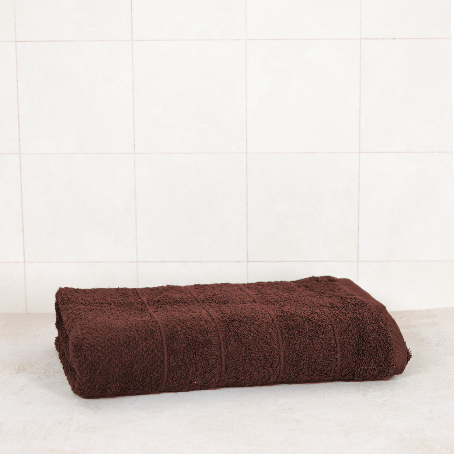 Полотенце махровое Олимп, шоколад - фото № 3