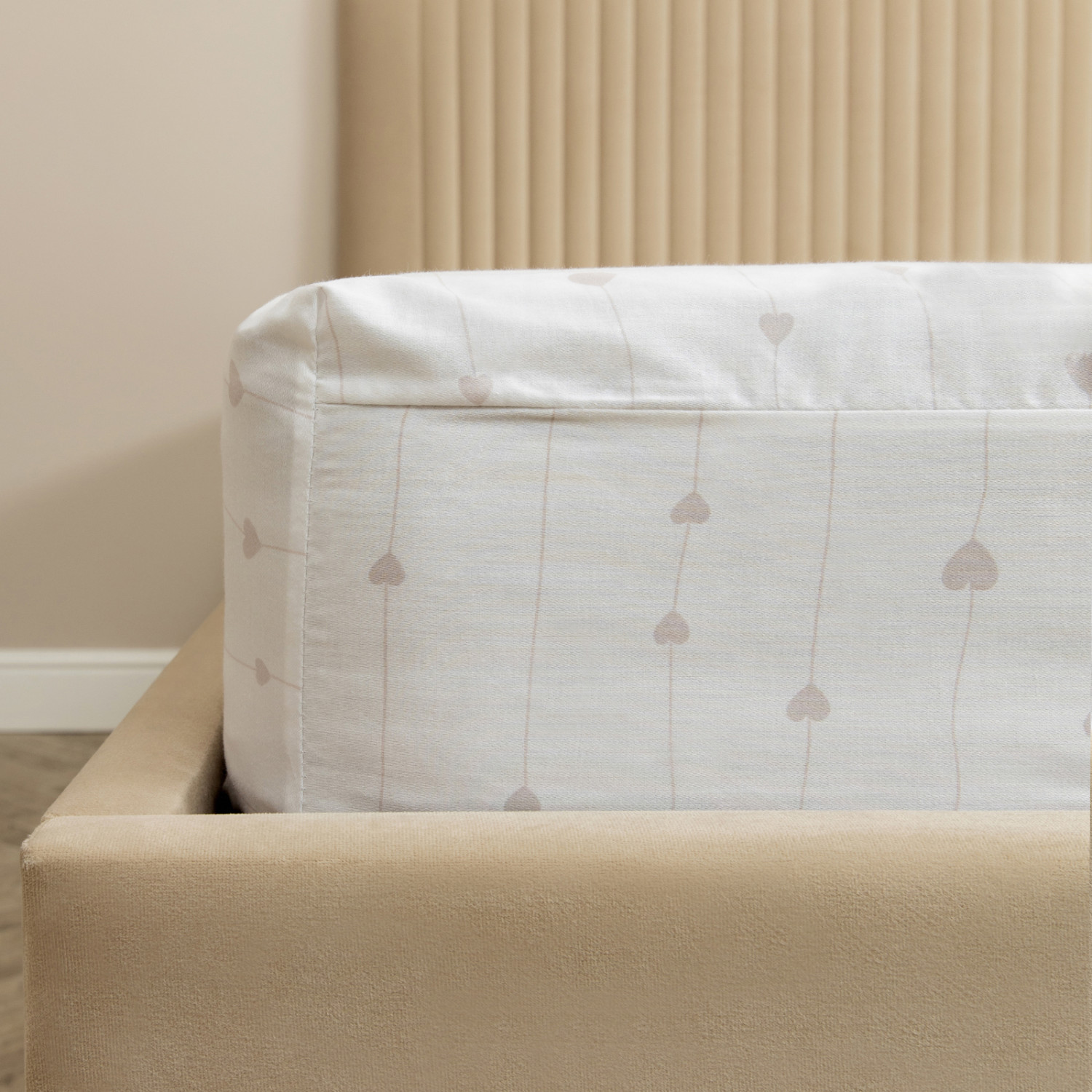 Простыня на резинке Сиреневая романтика - фото № 2