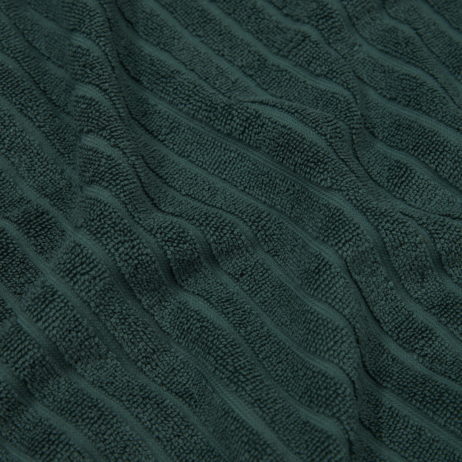 Полотенце махровое Аттилий/Attilio, зеленое - фото № 4