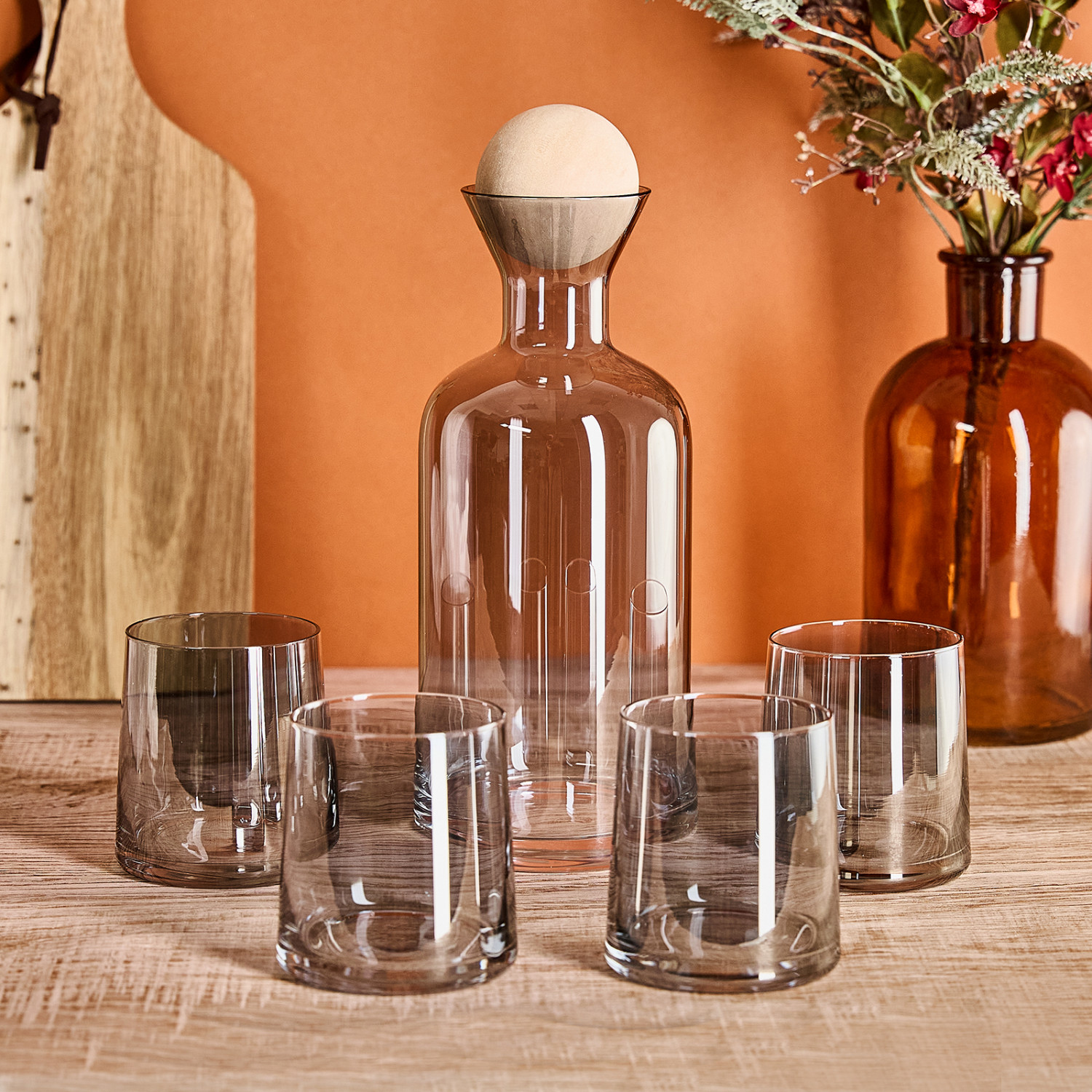 Набор для крепких напитков 5 предметов Madera