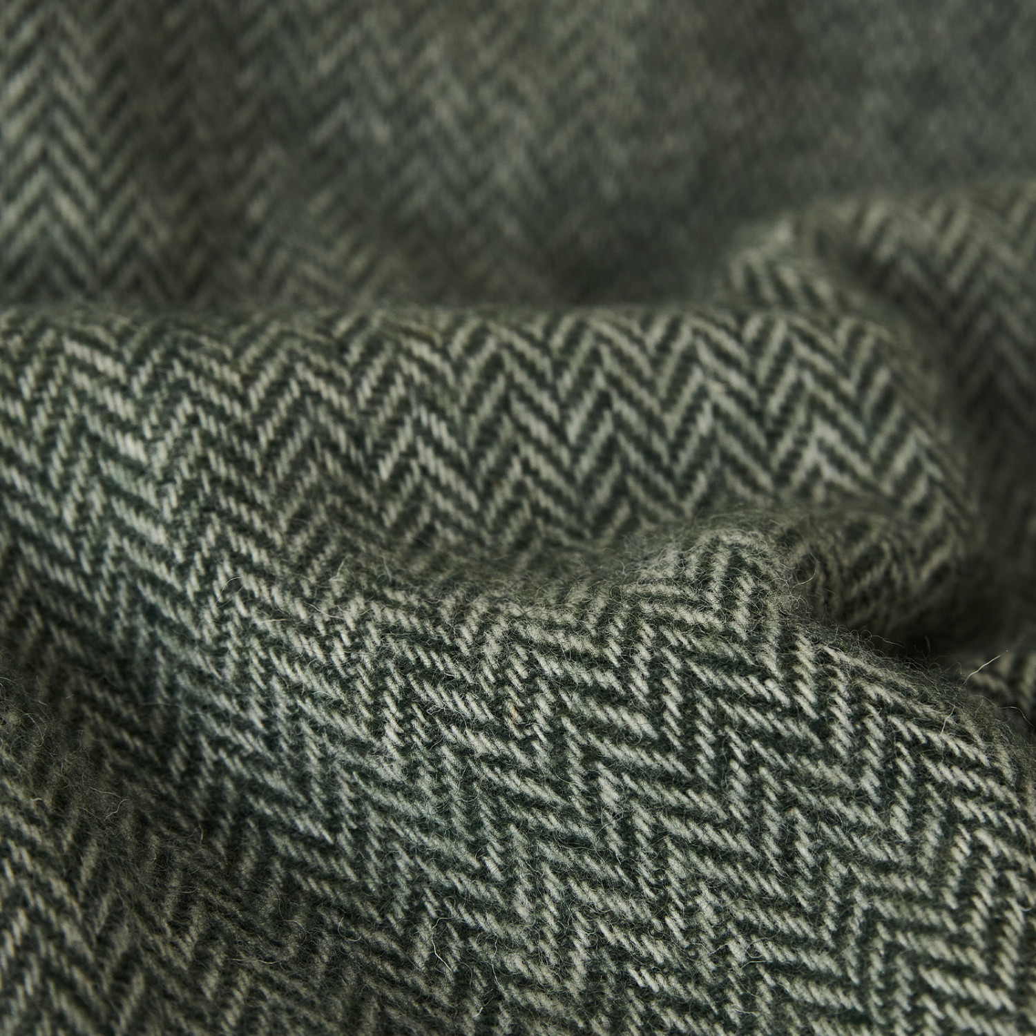 Плед Treccia, зеленый - фото № 5