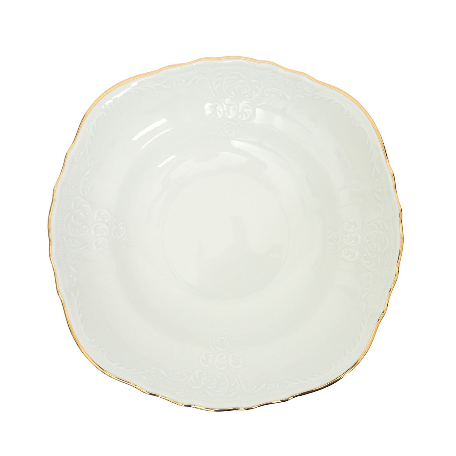 Салатник круглый Venice gold - фото № 4