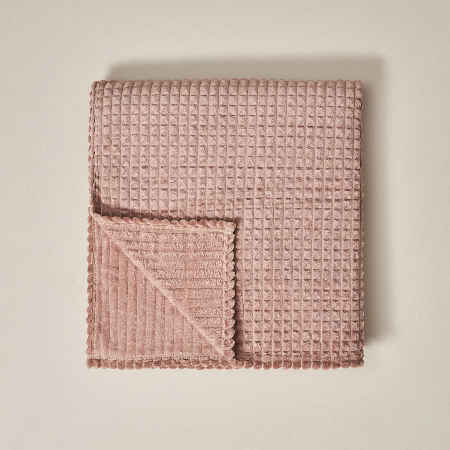 Плед Meo, пыльная роза - фото № 6