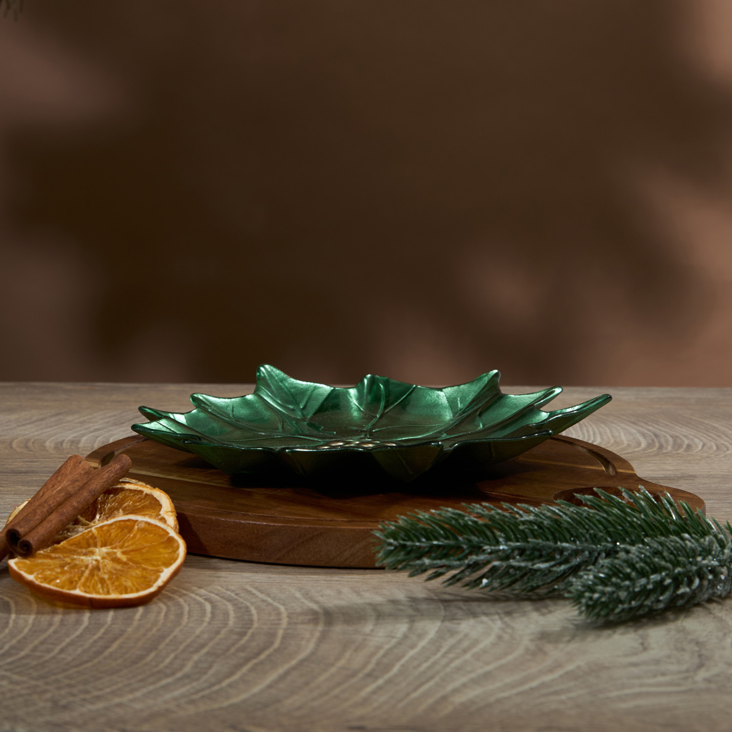 Блюдо Пуансеттия/Poinsettia II - фото № 2