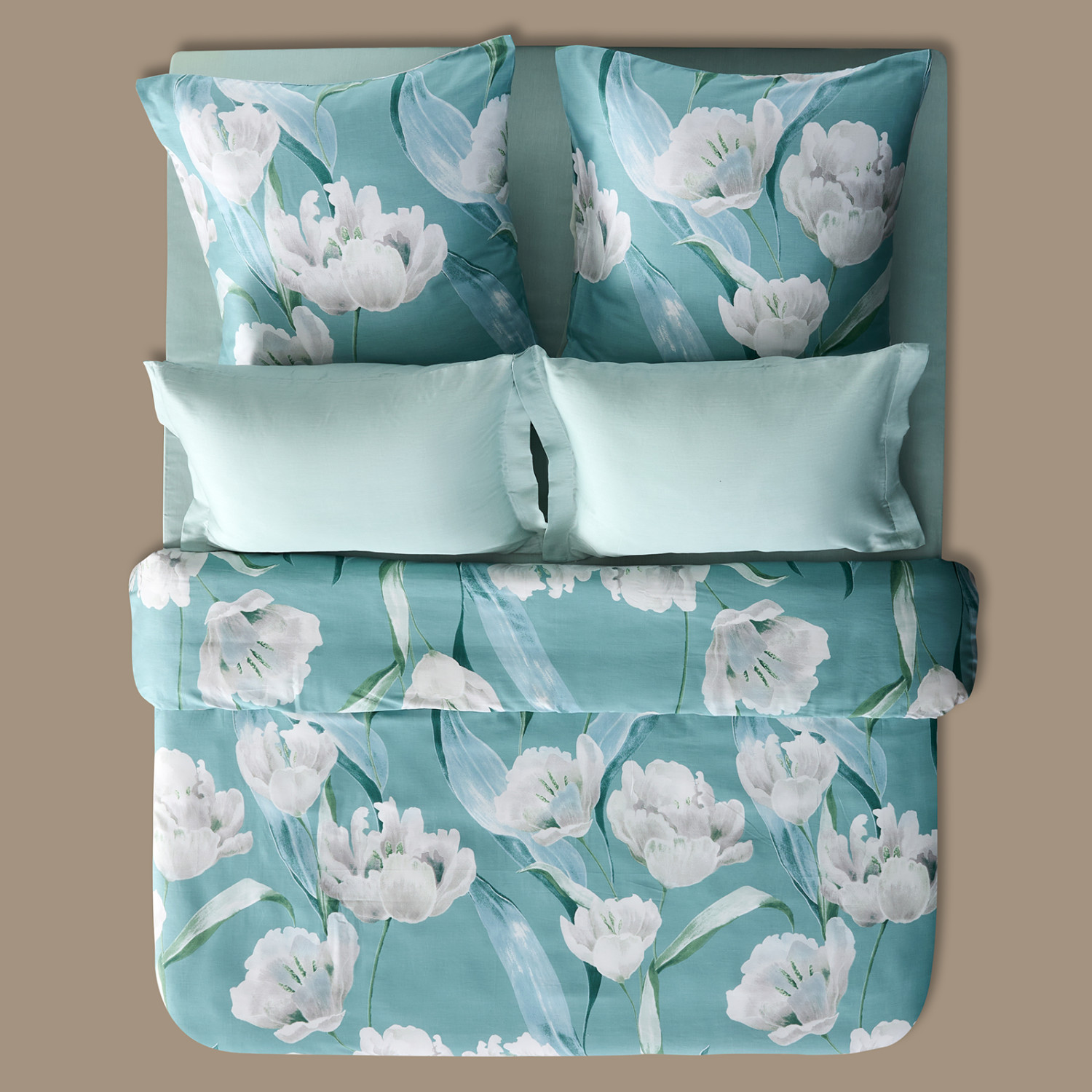 Постельное белье Primi tulipani, 4 наволочки - фото № 10