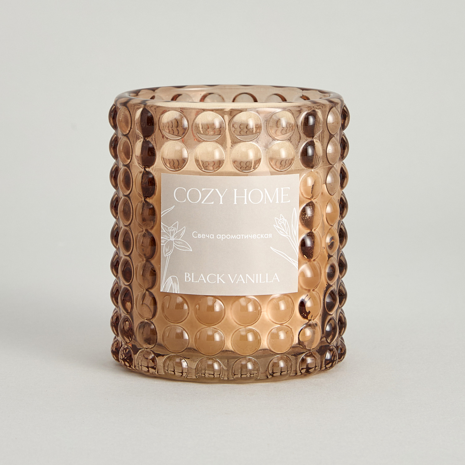 Свеча ароматическая Черная ваниль/Black vanilla