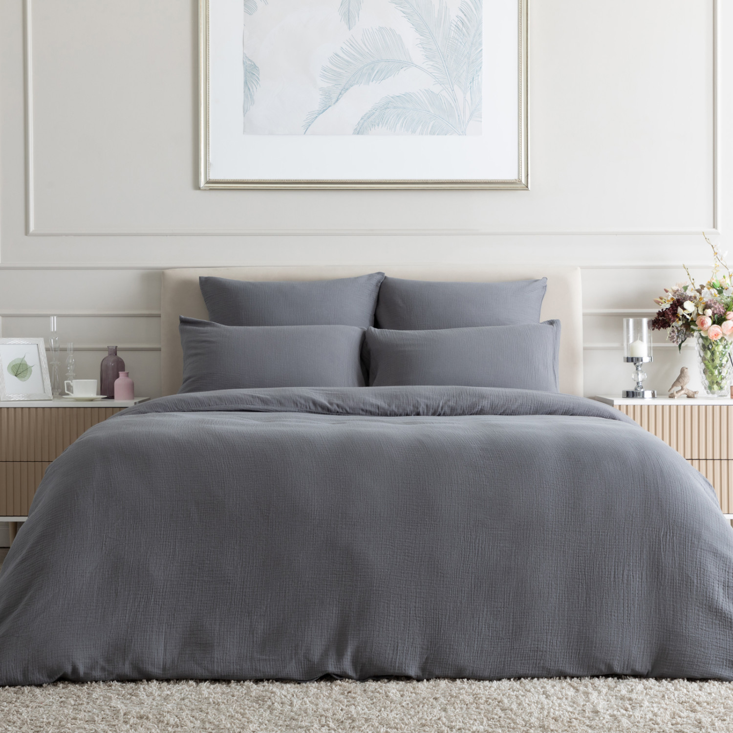 Постельное белье Nuvola grigia - фото № 3