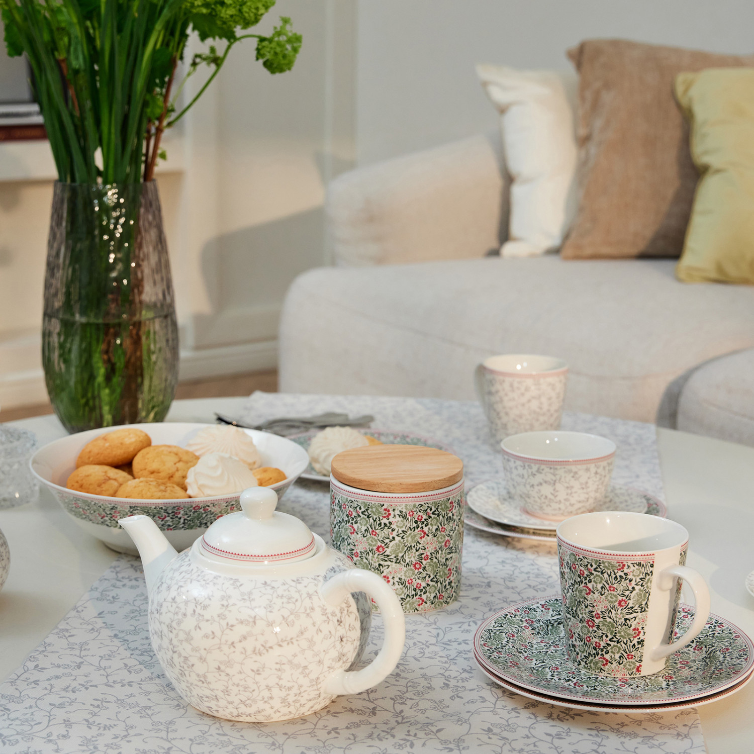 Чайная пара Floral lace - фото № 4