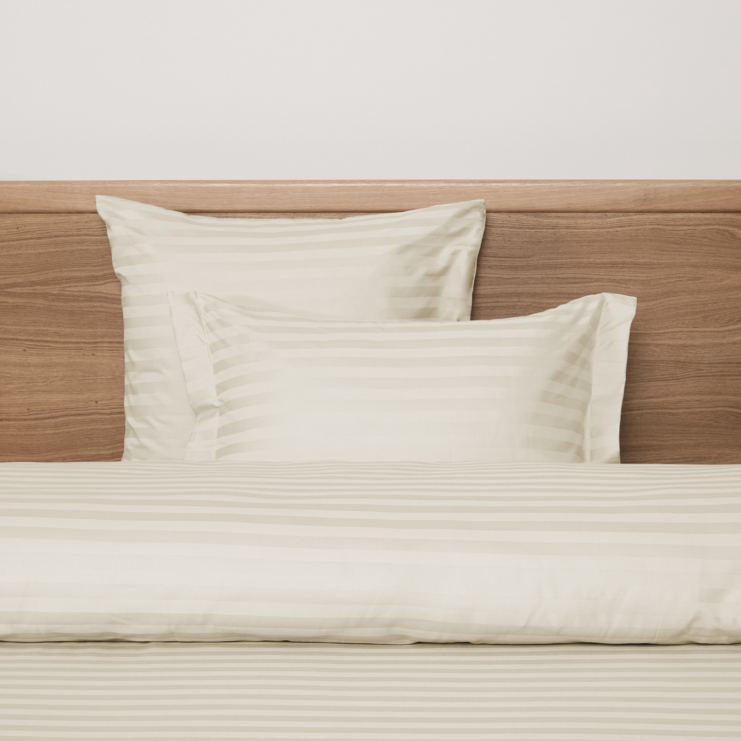 Постельное белье Ecru, страйп-сатин 40962-1 - фото № 9